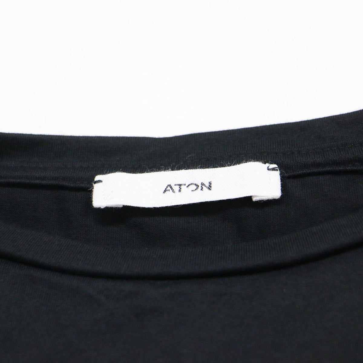 コットン キャップスリーブ Tシャツ / カットソー 半袖 クルーネック ドロップショルダー