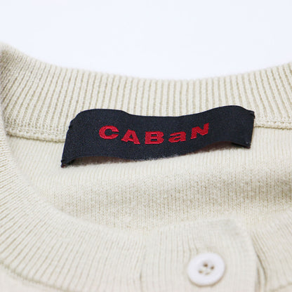 コットン カシミヤ クルーネック カーディガン / コンパクト クルーネック 長袖 ニット ハイゲージ ウォッシャブル