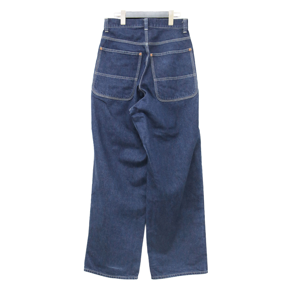 24春夏 ツール デニムパンツ / TOOL DENIM PANTS フルレングス ストレート ハイウエスト ジップフライ コットン
