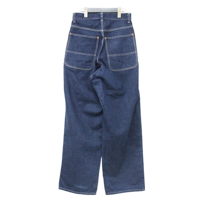24春夏 ツール デニムパンツ / TOOL DENIM PANTS フルレングス ストレート ハイウエスト ジップフライ コットン