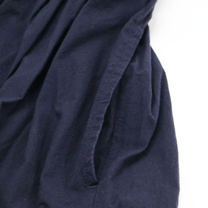 コットン クロップド バルーンパンツ / サルエル ウエストゴム ワイド ユニセックス