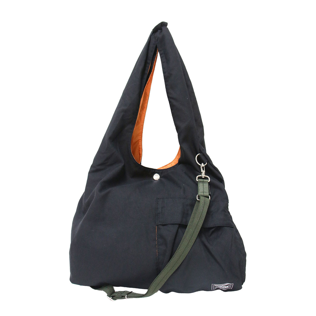 バガーバッグ / BAGGER GMS BAG マルシェバッグ ダブルハンドル ショルダー クロスボディ 2WAY スナップボタン ロゴ パッカブル