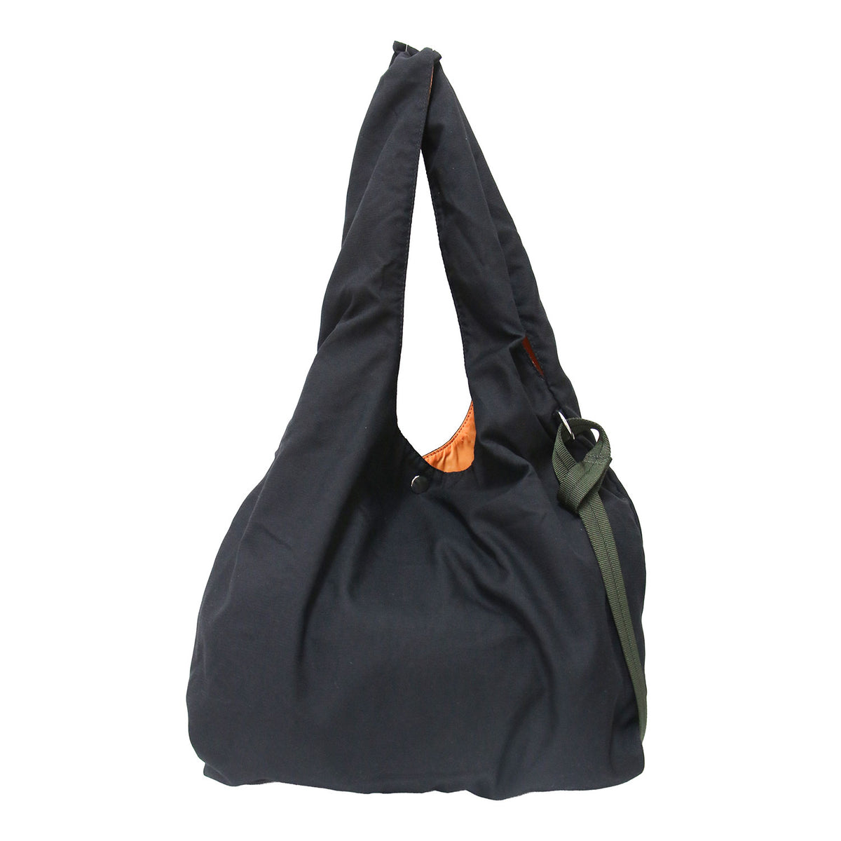 バガーバッグ / BAGGER GMS BAG マルシェバッグ ダブルハンドル ショルダー クロスボディ 2WAY スナップボタン ロゴ パッカブル