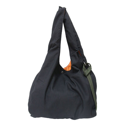 バガーバッグ / BAGGER GMS BAG マルシェバッグ ダブルハンドル ショルダー クロスボディ 2WAY スナップボタン ロゴ パッカブル