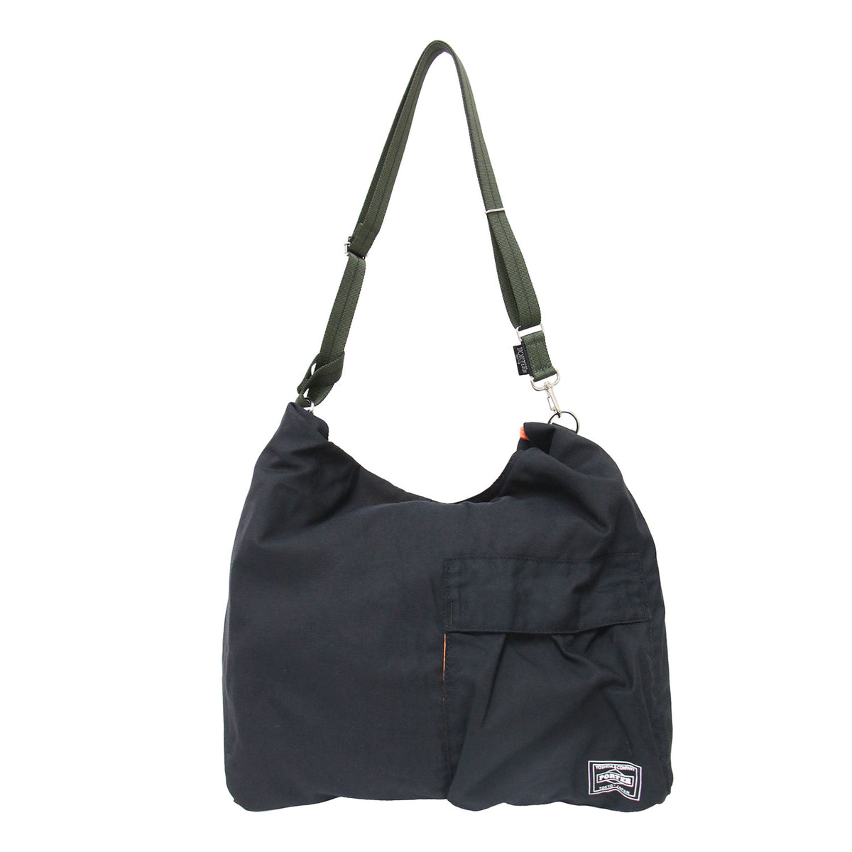 バガーバッグ / BAGGER GMS BAG マルシェバッグ ダブルハンドル ショルダー クロスボディ 2WAY スナップボタン ロゴ パッカブル