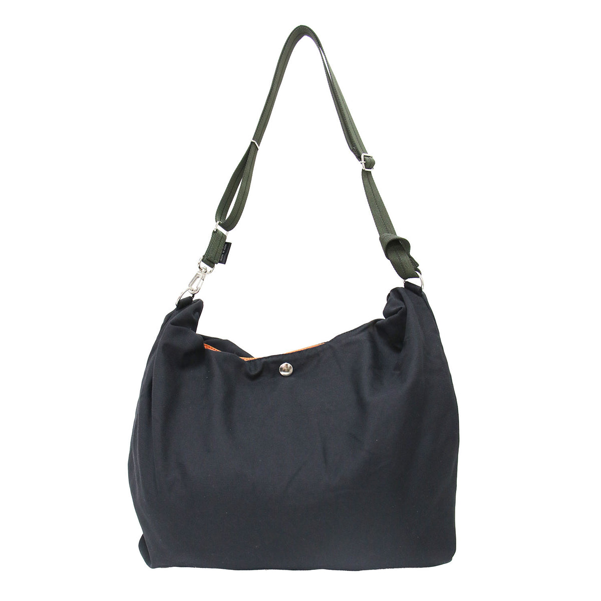 バガーバッグ / BAGGER GMS BAG マルシェバッグ ダブルハンドル ショルダー クロスボディ 2WAY スナップボタン ロゴ パッカブル