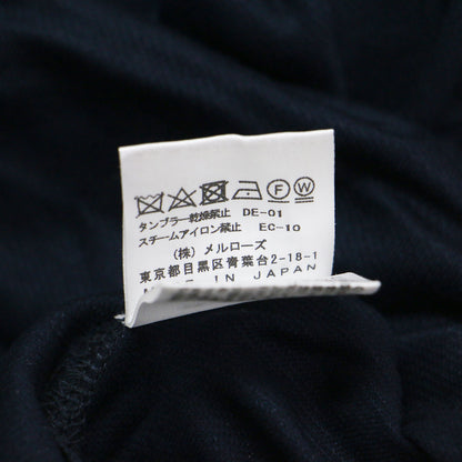 × CONVERSE 星柄ケミカル Tシャツ / プルオーバー ラウンドネック 七分袖 フレアスリーブ 刺繍 スター 光沢