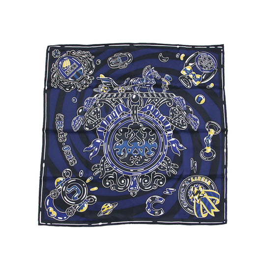 カレ70 キャンディーリブリス スカーフ / Candy Libris scarf バンダナ 正方形 シルク