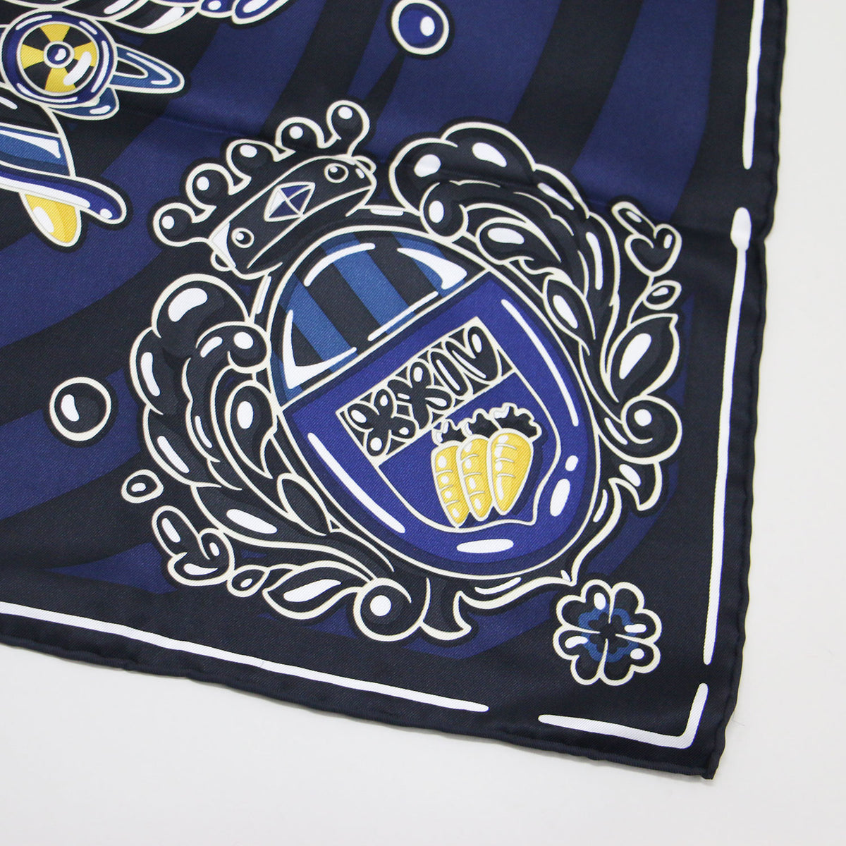 カレ70 キャンディーリブリス スカーフ / Candy Libris scarf バンダナ 正方形 シルク