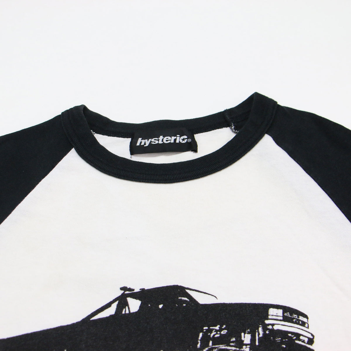 モンスタートラック ラグラン プリントTシャツ / MONSTER TRUCK カットソー 半袖 クルーネック コットン