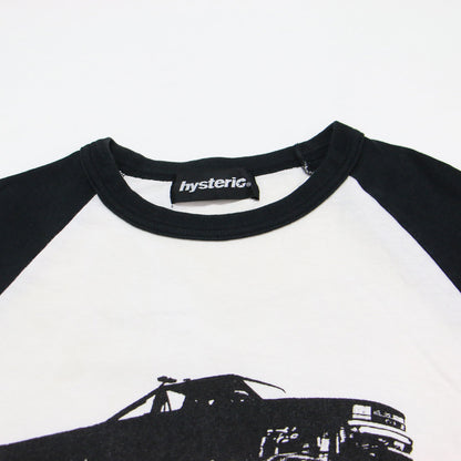 モンスタートラック ラグラン プリントTシャツ / MONSTER TRUCK カットソー 半袖 クルーネック コットン
