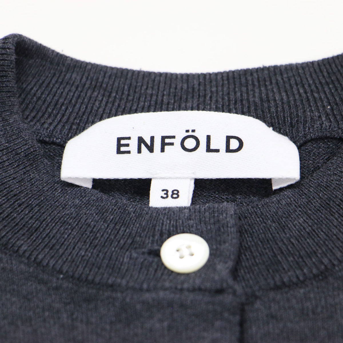 24春夏 ワイド アーム カーディガン / WIDE-ARM CARDIGAN クルーネック 長袖 ドロップショルダー ヘムライン サイドスリットニット ハイゲージ コットン シルク