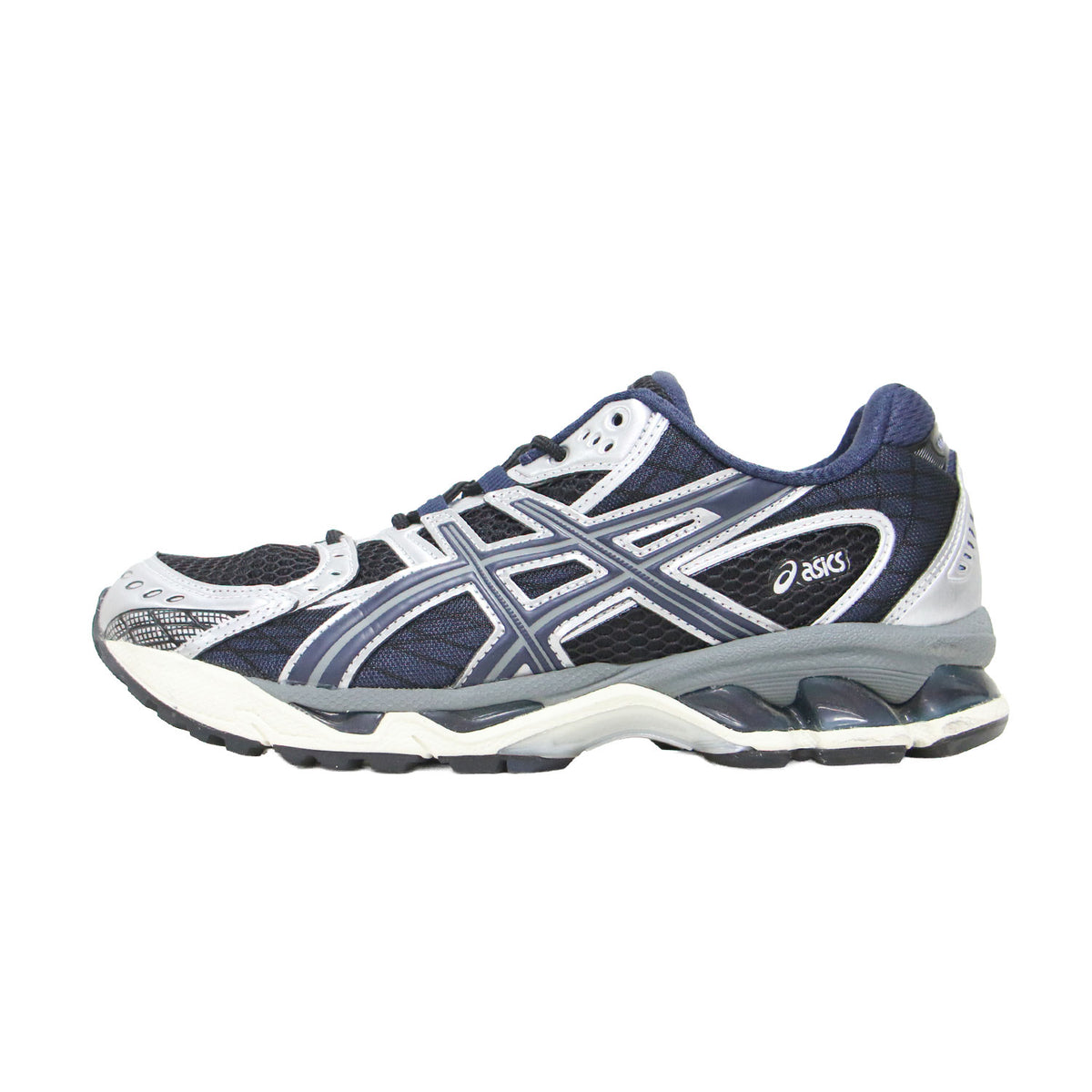 26春夏 ゲルニンバス メッシュ スニーカー / GEL-NIMBUS 10.1 1203A543 / ランニングシューズ ローカット オープンメッシュ クッション ボリュームソール