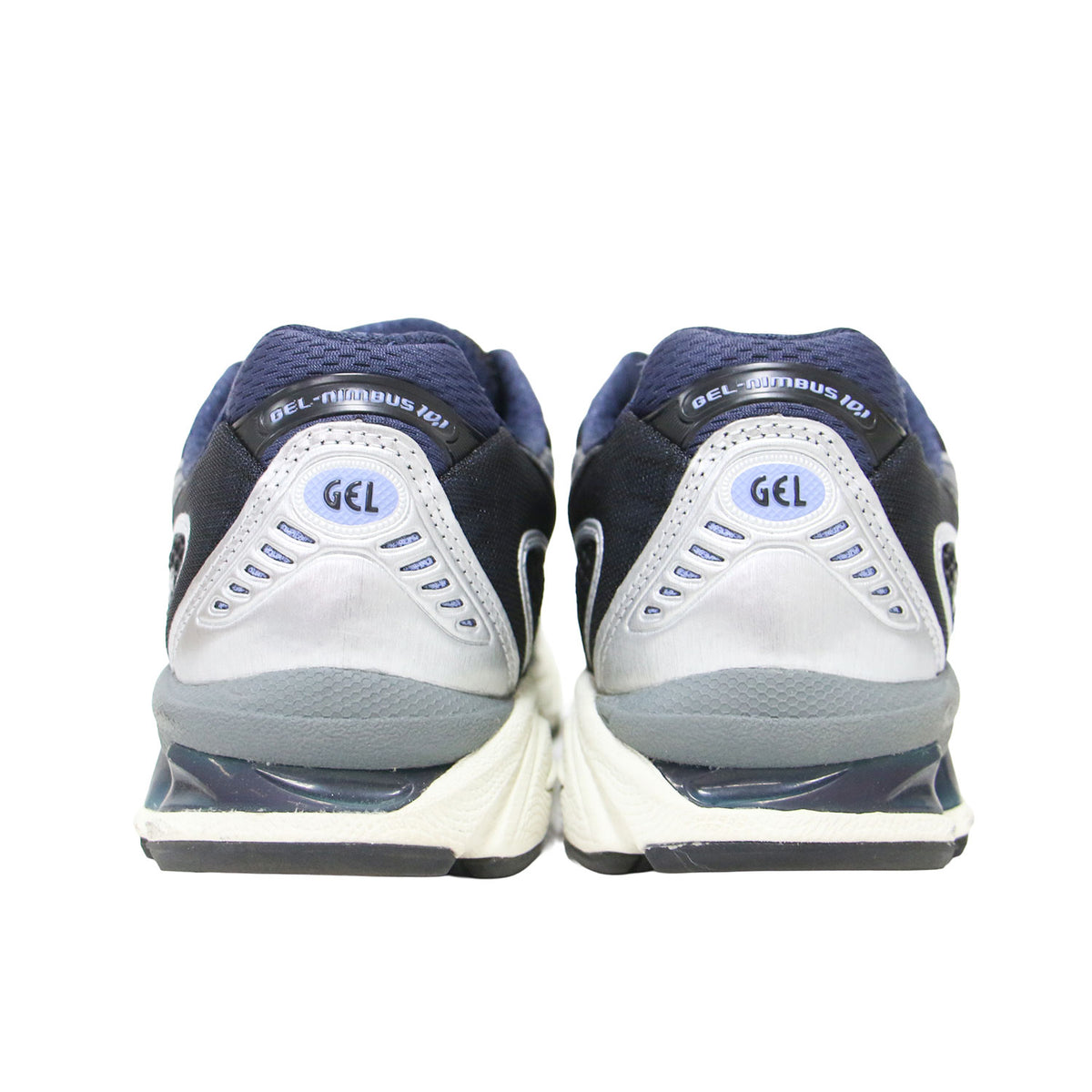 26春夏 ゲルニンバス メッシュ スニーカー / GEL-NIMBUS 10.1 1203A543 / ランニングシューズ ローカット オープンメッシュ クッション ボリュームソール
