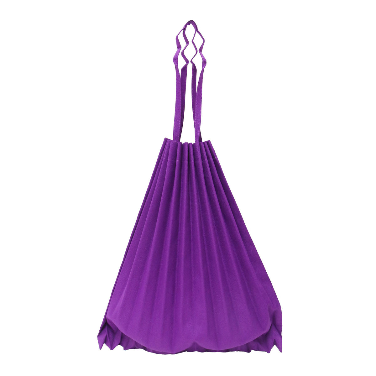 トランクプリーツバッグ / TRUNK PLEATS BAG トートバッグ スクエア型 ダブルハンドル 手提げ ショルダー 折りたたみ コンパクト