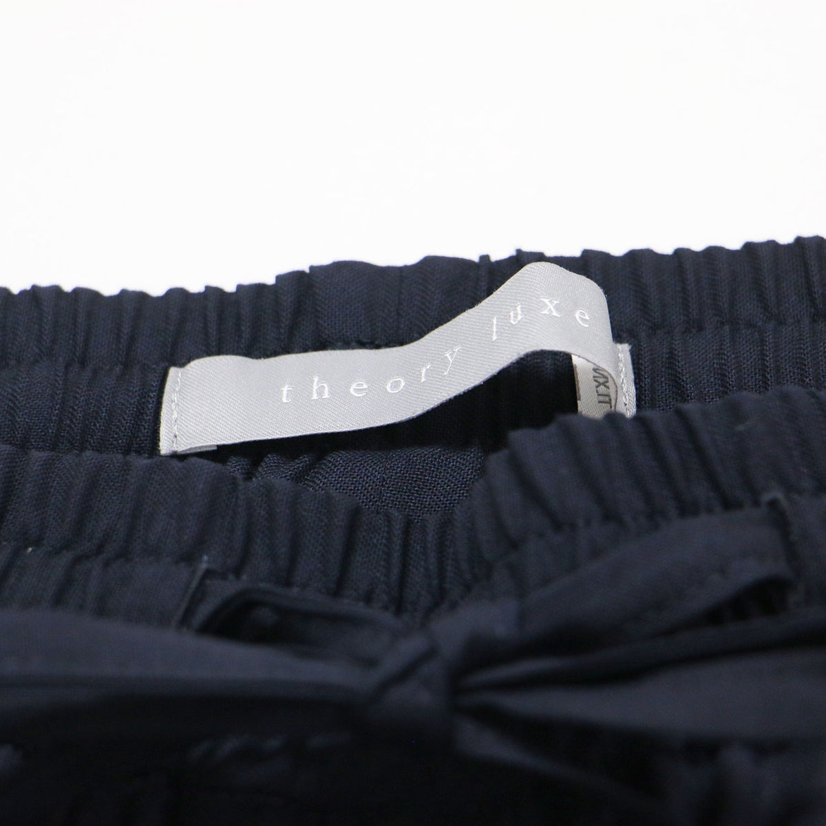 ウール ストレッチ ワイド イージーパンツ / CRISP MELANGE SUIT SEFIN.H スラックス ウエストゴム ストレート