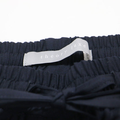 ウール ストレッチ ワイド イージーパンツ / CRISP MELANGE SUIT SEFIN.H スラックス ウエストゴム ストレート