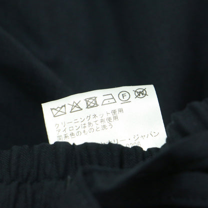 ウール ストレッチ ワイド イージーパンツ / CRISP MELANGE SUIT SEFIN.H スラックス ウエストゴム ストレート