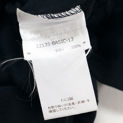 26春夏 立体ロゴ ワイド クロップド Tシャツ / JIANA カットソー 半袖 クルーネック コットン