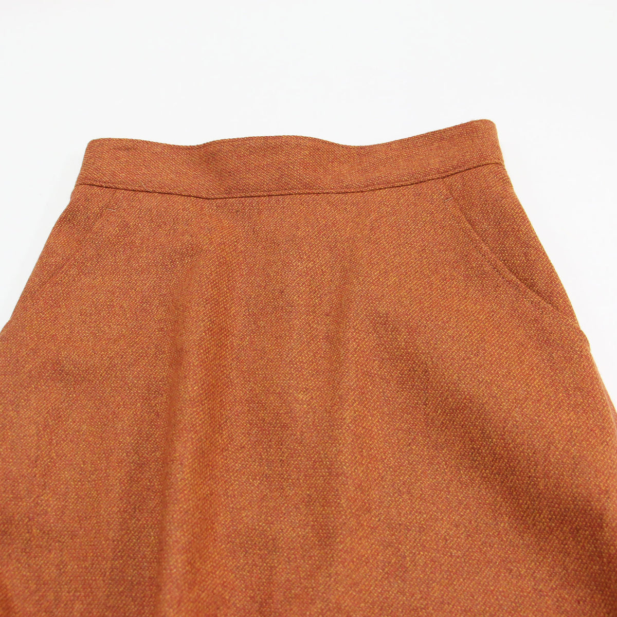 ツイード ロング フレアスカート / TWEED FLARE SKIRT ハイウエスト Aライン ウール