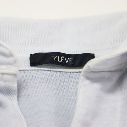 25春夏 コットン ピグメントダイ スキッパー プルオーバー / OPENENDCOTTON PIGMENTDYE SKIPPER PO 168-5166014 / カットソー 長袖 Vネック ワイド スリット