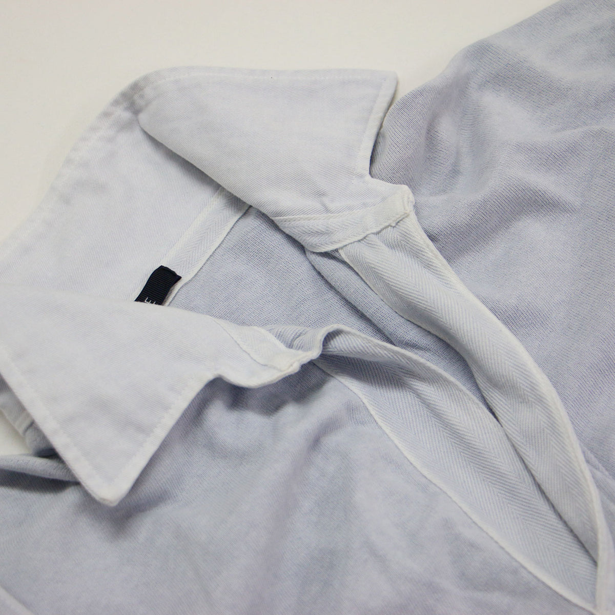 25春夏 コットン ピグメントダイ スキッパー プルオーバー / OPENENDCOTTON PIGMENTDYE SKIPPER PO 168-5166014 / カットソー 長袖 Vネック ワイド スリット
