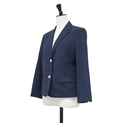 24秋冬 ボクシーシルエット コンパクト テーラードジャケット / raceable Wool Crop Boxy SB JKT J 01-4304106 / スーツ 長袖 クロップド丈 メタルボタン ウール