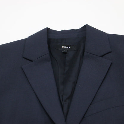 24秋冬 ボクシーシルエット コンパクト テーラードジャケット / raceable Wool Crop Boxy SB JKT J 01-4304106 / スーツ 長袖 クロップド丈 メタルボタン ウール