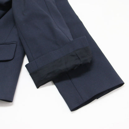 24秋冬 ボクシーシルエット コンパクト テーラードジャケット / raceable Wool Crop Boxy SB JKT J 01-4304106 / スーツ 長袖 クロップド丈 メタルボタン ウール