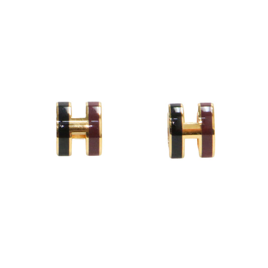 ピアス ミニ・ポップアッシュ ロカバール ギャラクシー/ ピアス 両耳用 Hロゴ ゴールド金具