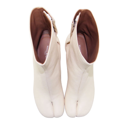 25春夏 タビブーツ ヴィンテージレザー S58WU0260 P3753 / TABI BOOTS VINTAGE SOFT LEATHER ショートブーツ スプリットトゥ