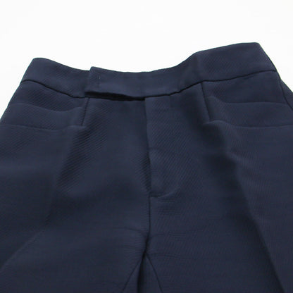 サイドステッチ テーパード パンツ / スラックス センタープレス コットン