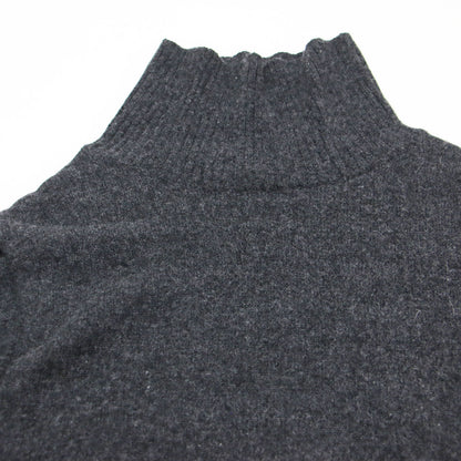23秋冬 タートルネック スリット ニット / TURTLE NECK SLIT KNIT 23080923001330 / プルオーバー ショート丈 長袖 ウール