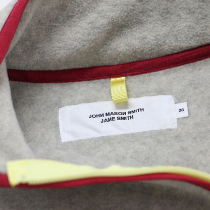 26秋冬 フリース ハーフジップ ブルゾン 26WCT-722L / PIPING FLEECE HALF ZIP BLOUSON プルオーバー ショート丈 スタンドカラー パイピング