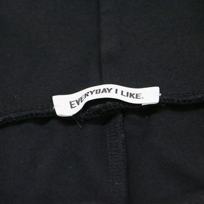 23秋冬 EVERYDAY I LIKE. Zip レギンス パンツ / スリム スリット 裾ファスナー ストレッチ