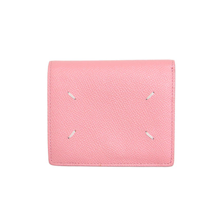 4ステッチ 二つ折り ウォレット / 財布 グレイニーレザー