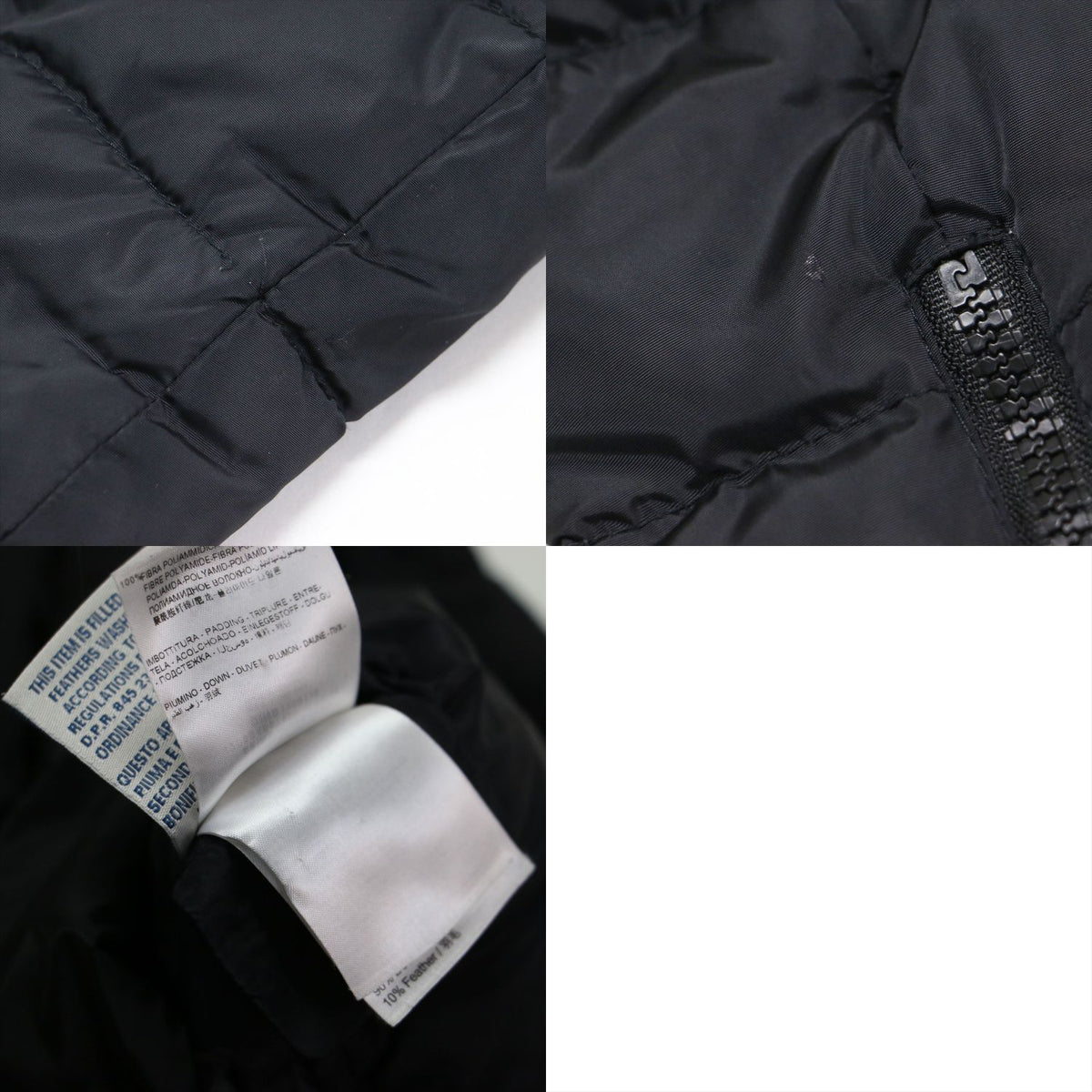× sacai SEIRA ダウンジャケット / 1209S4697805 53103 / ブルゾン ショート丈 スタンドカラー フリル ラッフル ティアード