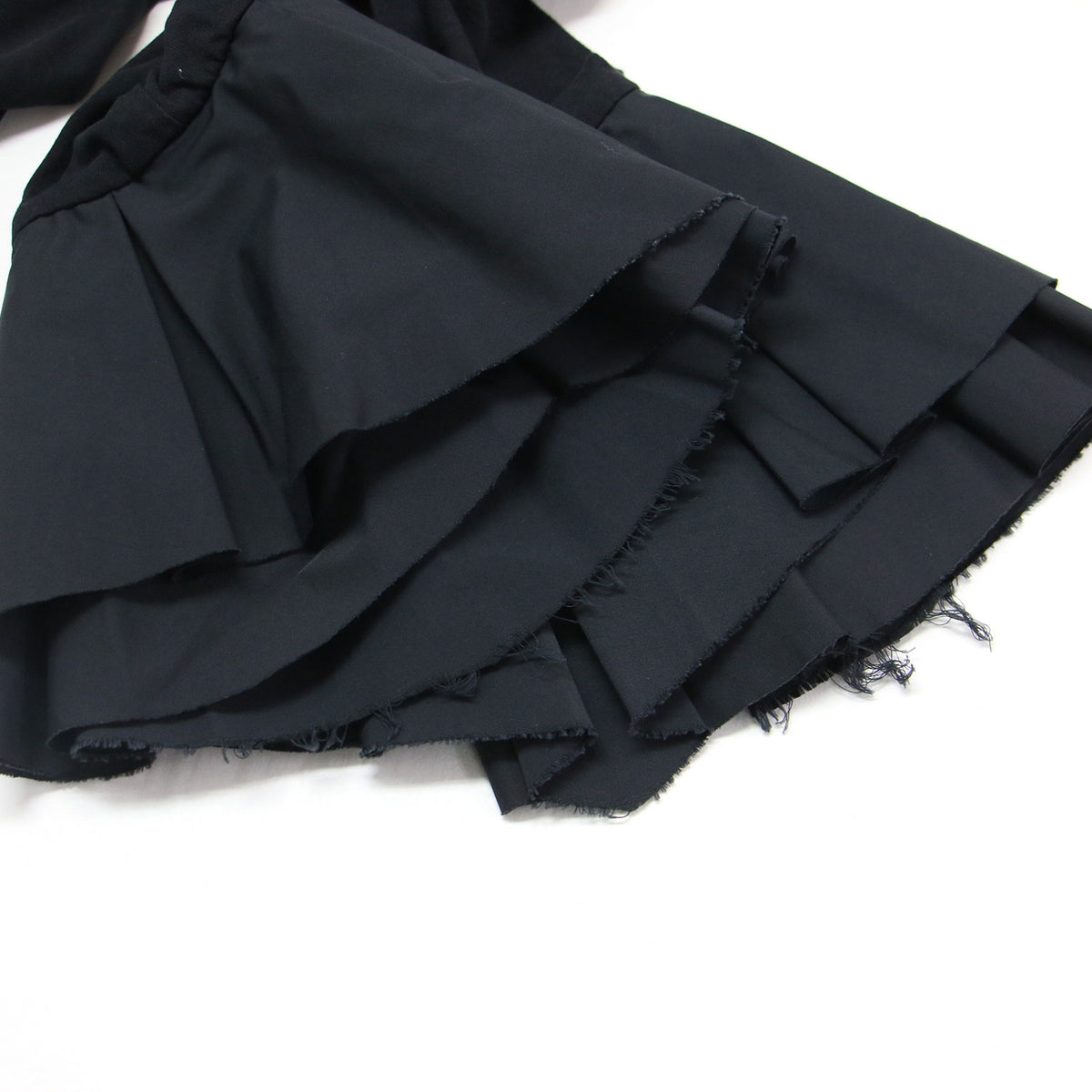 26春夏 バックUポエットカットソー / BR26SS6028-00 / プルオーバー 長袖 ボートネック ドロップショルダー ポエットスリーブ カットオフ コットン