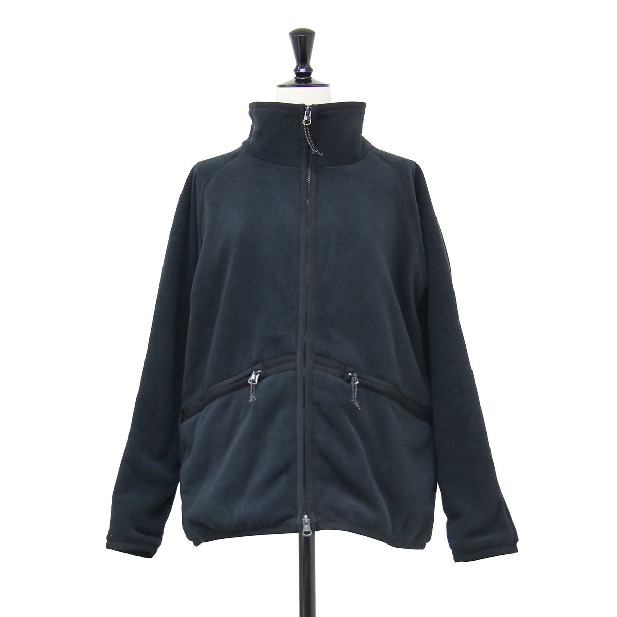 24秋冬 MIZUNO コラボ マイクロフリース ジャケット / MICRO FLEECE 578-4254003 B2JCBZ12 / スタンドカーラ― ダブルジップ