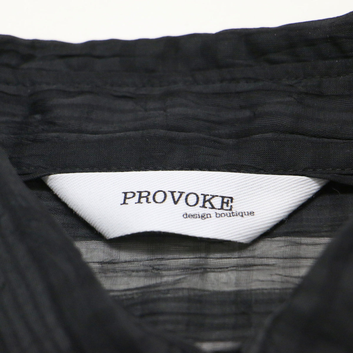 26春夏 シアー チェック ビッグシャツ / sheer check big shirt PV-030086 / 長袖 ワイド ワッシャー加工