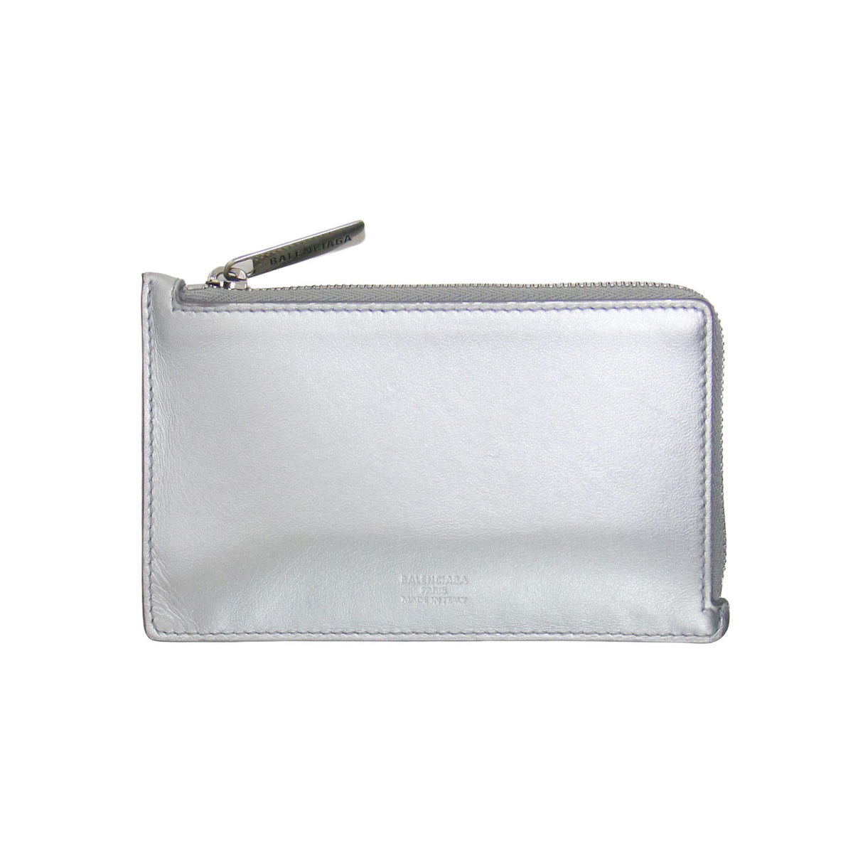 メタリック L字ファスナー フラグメントケース / Envelope 736734 / コインケース ミニ財布 スムースレザー