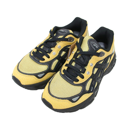 × HAL STUDIOS GL―NYC2.0 SSHS / 1203A896.750 SULPHUR BLACK / ローカット レースアップ スエード メッシュ スニーカー