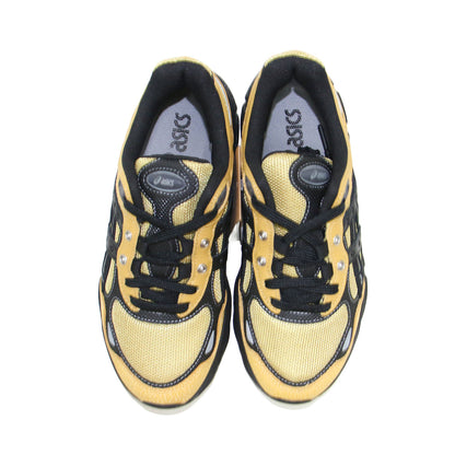 × HAL STUDIOS GL―NYC2.0 SSHS / 1203A896.750 SULPHUR BLACK / ローカット レースアップ スエード メッシュ スニーカー