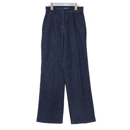 26春夏 ガーデン デニム ジュニ パンツ / GARDEN DENIM JUNI PANT 03-6106402 / ストレート センタープレス ストレッチ コットン ウォッシャブル