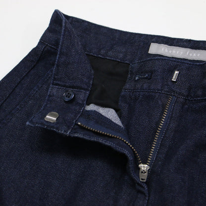26春夏 ガーデン デニム ジュニ パンツ / GARDEN DENIM JUNI PANT 03-6106402 / ストレート センタープレス ストレッチ コットン ウォッシャブル