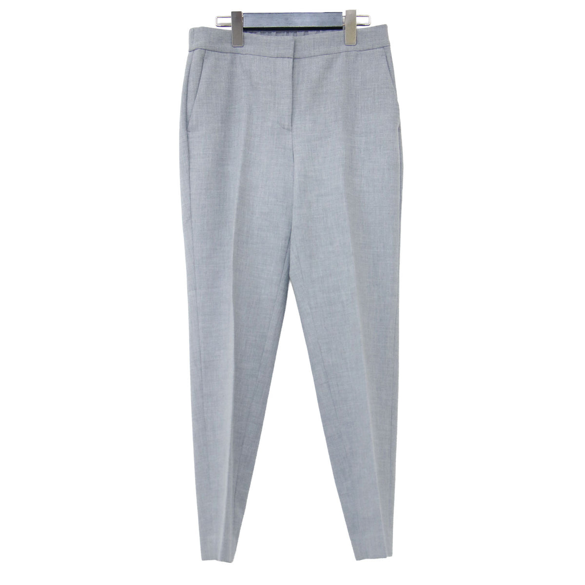 テーパードパンツ / STRETCH DOUBLE CAROL 03-2306442 / イージーパンツ クロップド丈 ウエストゴム センタープレス ストレッチ ウォッシャブル