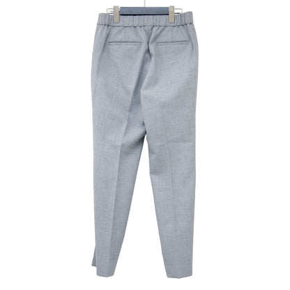 テーパードパンツ / STRETCH DOUBLE CAROL 03-2306442 / イージーパンツ クロップド丈 ウエストゴム センタープレス ストレッチ ウォッシャブル