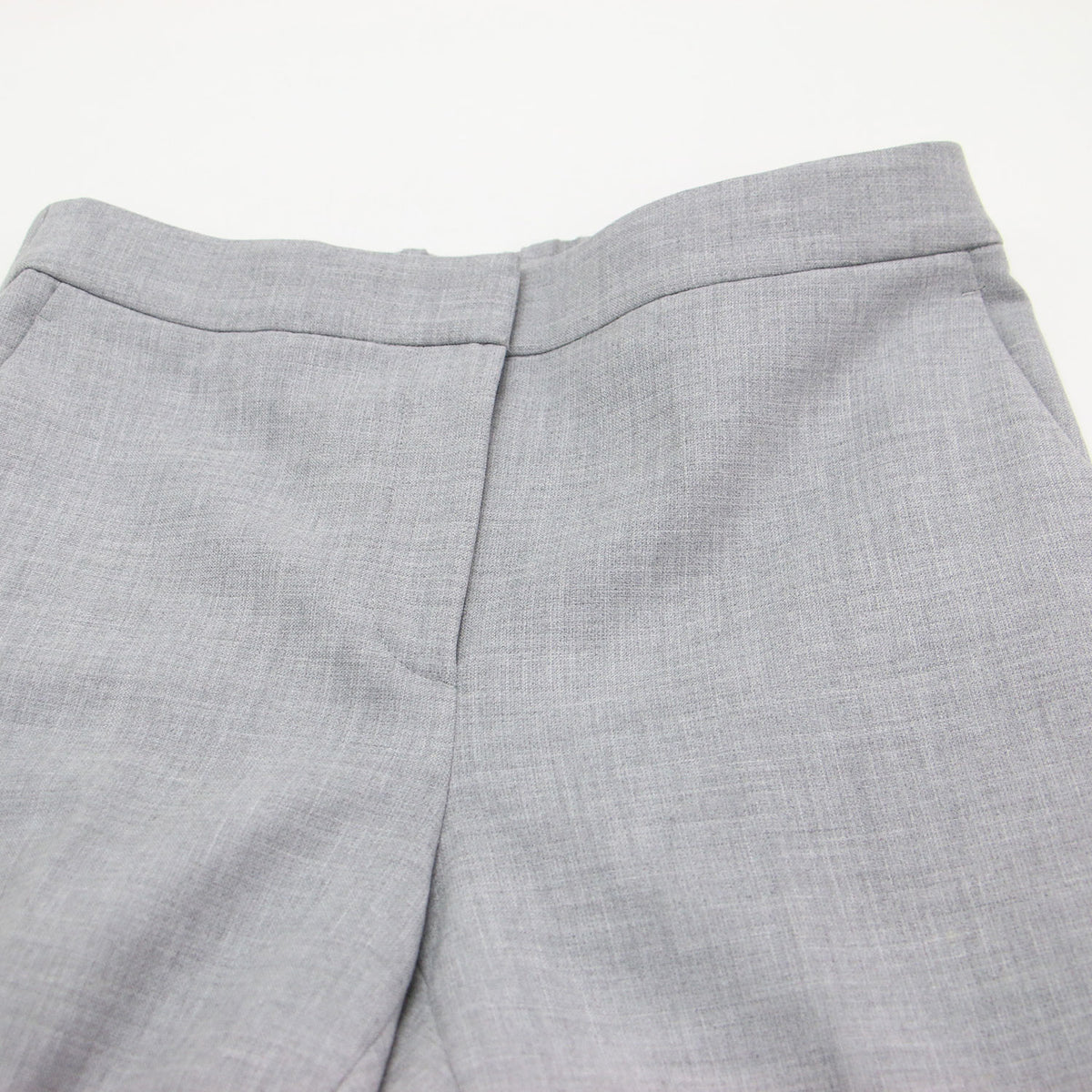 テーパードパンツ / STRETCH DOUBLE CAROL 03-2306442 / イージーパンツ クロップド丈 ウエストゴム センタープレス ストレッチ ウォッシャブル