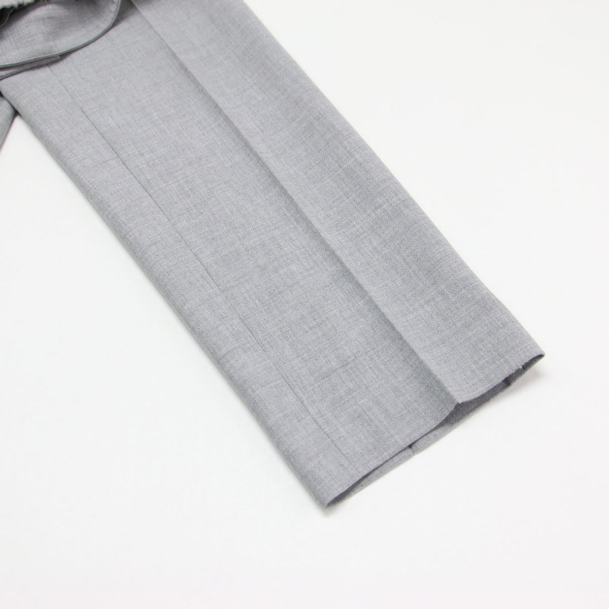 テーパードパンツ / STRETCH DOUBLE CAROL 03-2306442 / イージーパンツ クロップド丈 ウエストゴム センタープレス ストレッチ ウォッシャブル