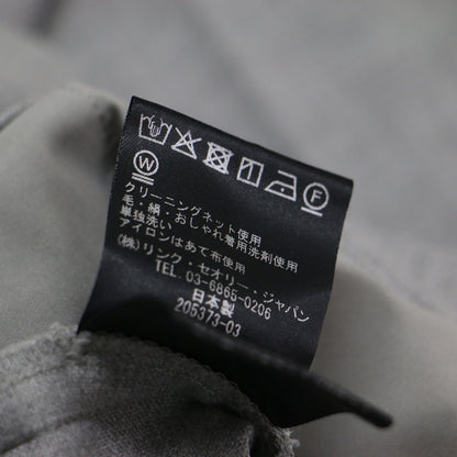 テーパードパンツ / STRETCH DOUBLE CAROL 03-2306442 / イージーパンツ クロップド丈 ウエストゴム センタープレス ストレッチ ウォッシャブル
